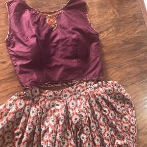 Fancy dhoti outfit!!!!!